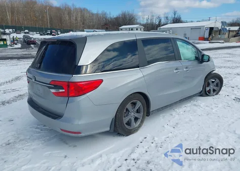 2022 Honda Odyssey Ex from USA, damaged, VIN 5FNRL6H51NB052313